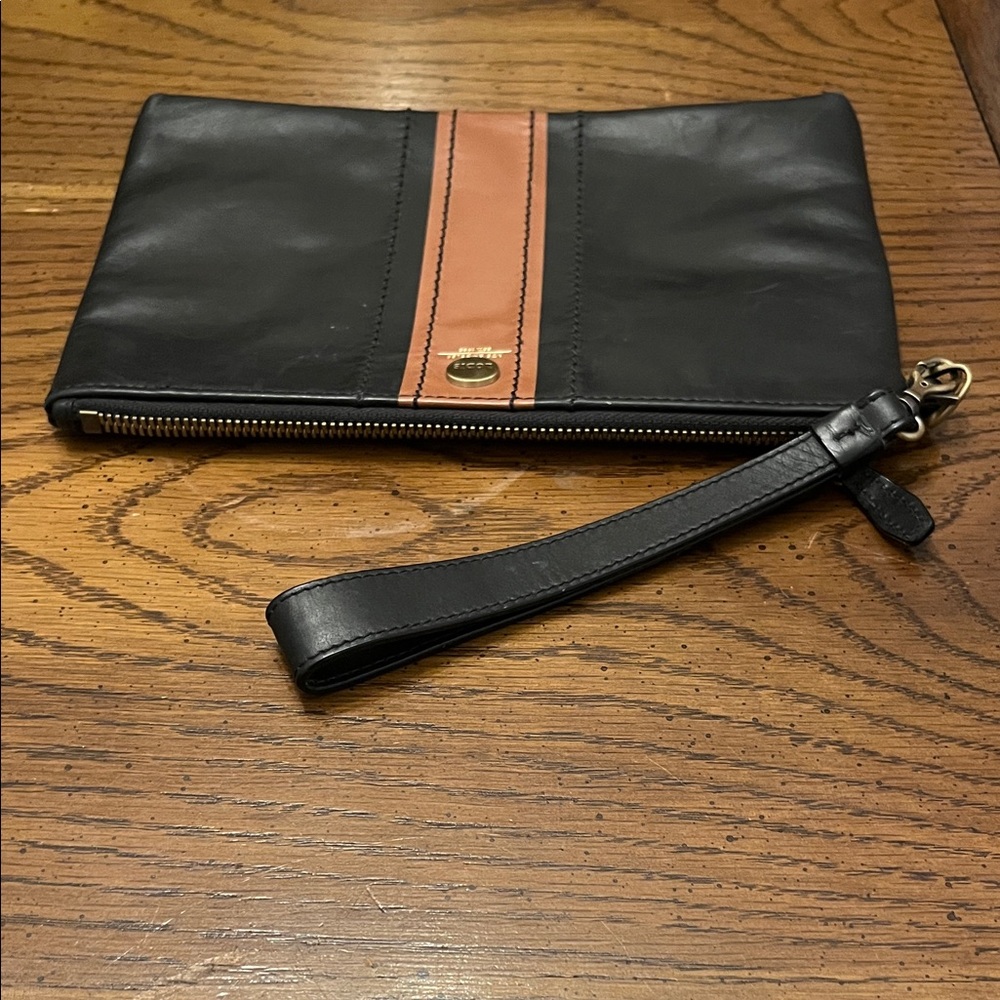 Lodis Black and Brown Wristlet - Picture 9 of 15